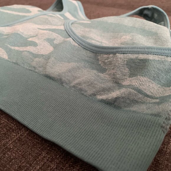 RBX Active Women's Racerback Low Impact Camo Sports Bra - Picture 8 of 12